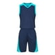 thumbnail image 1 of Odeerbi 4-14 Años Niños Verano Atletismo Trajes de Secado Rápido Deportes Running Tank Tops Pantalones Cortos Conjunto Transpirable de Manga Corta Top Shorts, 1 of 7