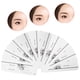 thumbnail image 5 of 10 unids/set placa reutilizable para cejas tatuaje de cejas tarjeta de práctica de maquillaje herramienta tarjeta de práctica de cejas, 5 of 14
