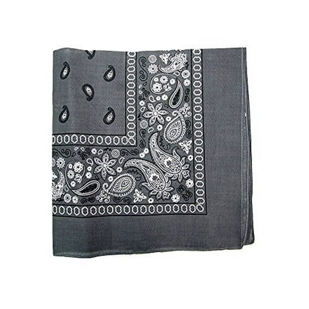 Mechaly Paisley 100% Polyester Unisex Bandanas - 8 Pack