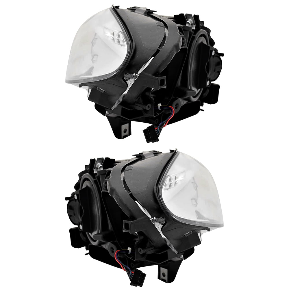 New Pair Of Headlights Compatible With Bmw 535I Base Sedan 4-Door 