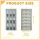 thumbnail image 2 of Organizador Colgante Uxcell, Bolsa de Almacenamiento para Sujetadores, Estantes de Almacenamiento Doble Cara para Ropa Interior y Calcetines, Gris (6+6 Bolsillos), 2 of 7