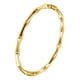 thumbnail image 2 of Brazalete Pulsera Oro Laminado Diseño Bambú Rígido, 2 of 8