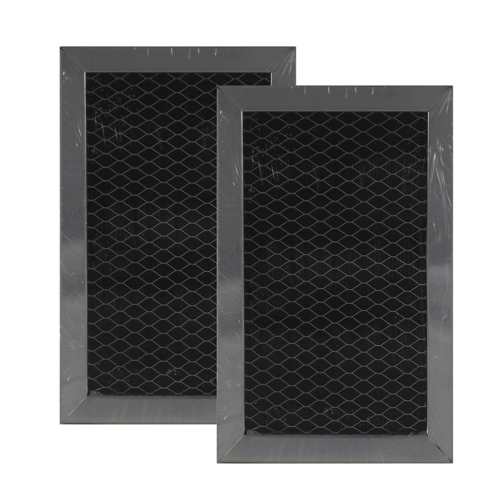 2 PACK 1084770 GE Microwave Charcoal Carbon Filter Replacements by Air