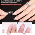 thumbnail image 1 of Nail Extension Gel Kit Slip Solution and 100 Nail Tips for Home Salon Use, 1 of 6