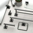 thumbnail image 2 of shiyou-5615MX Mode Robe Hook, Matte Black, 2 of 4