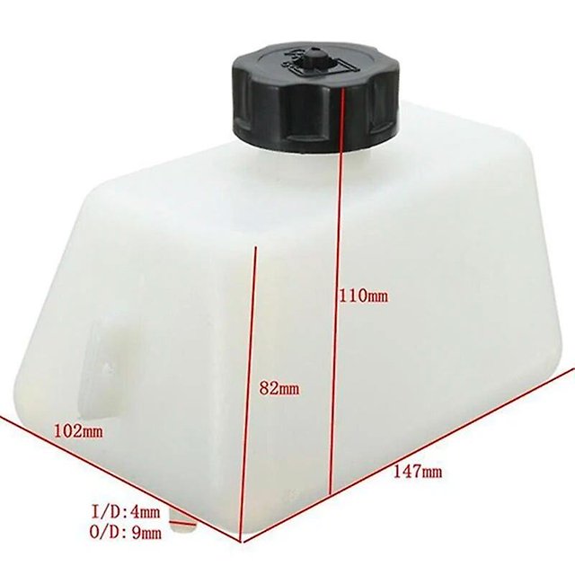 1L White Plastic Motorcycle Fuel Tank For Mini Engine Dirt Bike Dirt Bike Motorcycle Filter Acc~19873