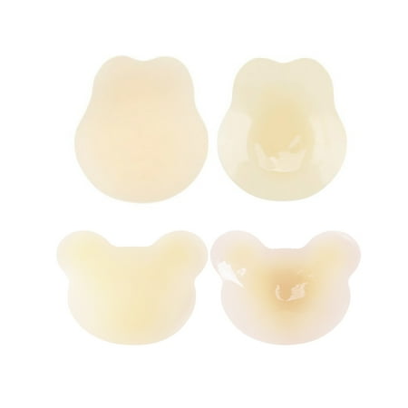 Silicone Nipple Covers Non Adhesive 2 Pairs Sticky Bras For Women Silicone Petals Silicone Bra Push Up Silicone Nipplecovers