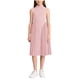 thumbnail image 1 of Vestido sin mangas de cuello redondo para niña, color liso, cuello redondo, sin mangas, talla mediana, informal y cómodo, de poliéster., 1 of 5