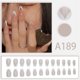 thumbnail image 1 of Usando Pieza de Manicura Parche de Uñas Postizas Removible Pieza de Manicura Terminada Transfronteriza Cibernética Novia Baile Parche de Manicura, 1 of 6