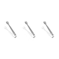 thumbnail image 1 of Pinzas de azúcar Wosthever de acero inoxidable reutilizables lavables suaves recogedores de cubitos de hielo, 1 of 6
