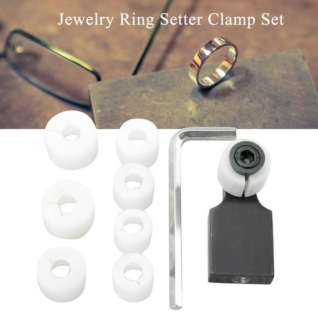 Ring Setter's Clamp Ring Setter, Novel Appearance Jewelry Ring Clamp, Stainless Steel For Polishing Beading