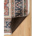 thumbnail image 3 of Linon Emerald Red and Navy 5' x 7' Area Rug, 3 of 9