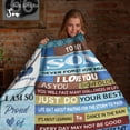 thumbnail image 2 of LHSHID Gifts for Son Blanket Son Gifts from Mom Blankets Adult Son Gift Ideas Birthday Gifts for Son to My Son Gifts from Mom Gifts for Son from Mom Gifts for Adult Son 60"x80", 2 of 7
