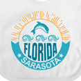 thumbnail image 4 of Inktastic Sarasota Florida Vacation Travel Boys or Girls Baby Bib, 4 of 4