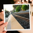 thumbnail image 7 of 3drose, Train Station in Ventura California with a View of the Tracks, 12 Greeting Cards with Envelopes, 7 of 7