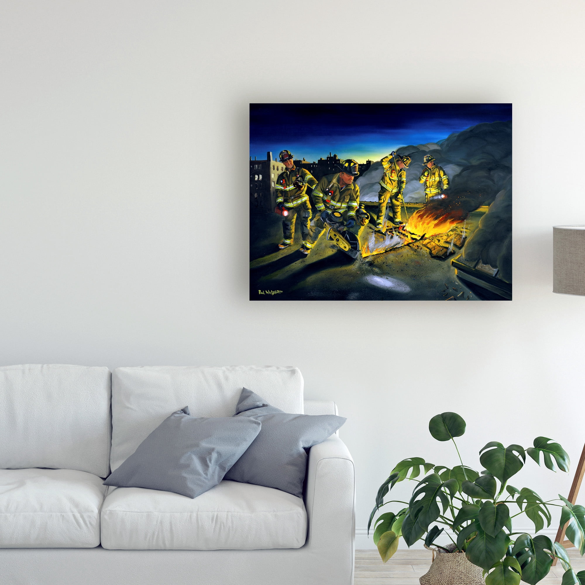 Trademark Fine Art 'Opening Up 2' Canvas Art by Paul Walsh