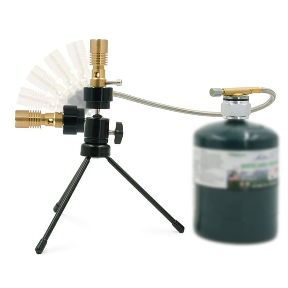 Quemador Bunsen de propano Cybring, cabezal universal ajustable