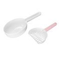 thumbnail image 4 of Pala para Arena para Gatos ANGGREK Cat Litter Scoop 7mm Agujero de Fuga ABS Desmontable Pink, 4 of 8