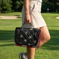 thumbnail image 4 of COEQINE Golf Cart Seat Covers/Seat Towel Fit for EZGO Yamaha Club Car, Lightweight Seat Cushions Accessories Compact Bag-Style Folding, 51.2x30.3 Inch, Distressed American Flag, 4 of 8