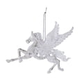 thumbnail image 1 of Adorno colgante de Navidad perfecl Caballo alado transparente 11 cm x 14 cm, 1 of 8