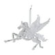 thumbnail image 1 of Adorno colgante para árbol de Navidad, decoración navideña, colgante decorativo acrílico Caballo alado, 1 of 9