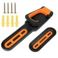 thumbnail image 1 of Justharion Mountain Bike Holder Wall Folding Adjustable 18kg Bicycle Storage Rack Anti-scratch Display Hanger Stand for Garage, 1 of 6