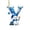 Y, variant on Clearance Cute Snowman Letter A Personalized Christmas Ornaments, Christmas Tree Decorations, 2D Christmas Tree Pendants for Xmas Tree Decor
