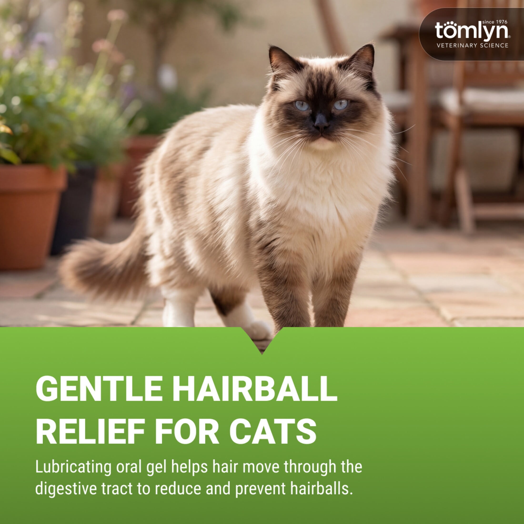 Tomlyn Laxatone Maple Flavored Hairball Remedy Gel for Cats and Kittens, Hairball Gel for Cats to Help Prevent Hairballs and Promote Healthy Digestion, 4.25oz.