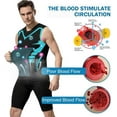 thumbnail image 6 of Maynox Vitaboost Compression Shirt, New Version Ionic Shaping Sleeveless Vest for Men Build Perfect Body, 6 of 8