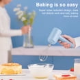 thumbnail image 4 of Homelife Cordless Electric Egg Beater Handheld Mixer 3-Speed Control USB Rechargeable Blender for Baking Pancake Portable Whisk Beaters, 4 of 13