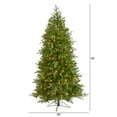 thumbnail image 4 of Nearly Natural Clear Prelit 400 Incandescent Green Holiday Fir Artificial Christmas Tree, 6', 4 of 10