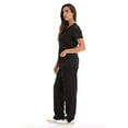thumbnail image 2 of Just Love Tie Back Scrubs Set for Women 17777W-CN-1X (Black, Medium), 2 of 3