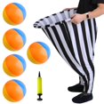 thumbnail image 1 of WAMEIJU Granny Pants Yard Game Black White Stripes, 1 of 7