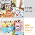 thumbnail image 3 of 50 Pcs Large Labels For Storage Bins, 6 X 4 Inch Removable Labels for Storage Bins, Tear Resistant No Residue Storage Bin Labels, Matte White Blank Box Labels for School, Home, Business, 3 of 8