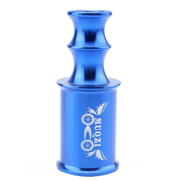Cubo de bicicleta de liberación rápida, soporte de lámpara de rueda de eje, protección de desviador trasero Azul Cola Soporte de la lámpara de la rueda de la bicicleta