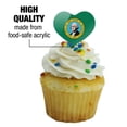 thumbnail image 3 of State of Washington Flag Heart Love Cupcake Picks Toppers Decoration Set of 6, 3 of 6