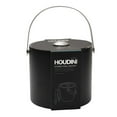 thumbnail image 4 of Houdini 3-quart Stainless Steel Ice Bucket in Matte Black with Stainless Steel Tongs, 4 of 5