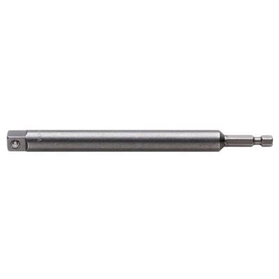 Proto Hex Shank Extension, 3/8"(M sq); 1/4"(M hex) drive, 2", 10/PK (577-61402)