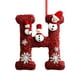 thumbnail image 1 of Decoraciones Del Árbol de Navidad Decoración Del Árbol de Navidad de 26 Letras Colgante Ornamentos Del Árbol de Navidad Ornamentos de Navidad Personalizados Decoración de Navidad Decoración Colgante D, 1 of 6
