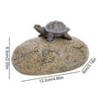 thumbnail image 2 of Steadline Decorative Fake Rock Hidden Key Holder Storage Box Resin Camouflage Container for Garden Yard Outdoor Security Concealed Valuables Organizer Disguised as Stone, 2 of 4