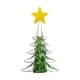 thumbnail image 2 of Adorno para Árbol de Navidad de Cristal Verde Transparente de 9,4 X 6,4 Cm, Ideal para Decoración Festiva | Ideal para Ventanas, Muebles y Como Regalo de Navidad., 2 of 6