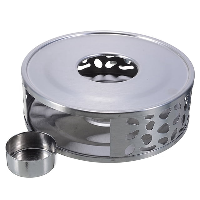 Metal Tea Warmer, Efficient Multipurpose Stainless Steel Tea Warmer with Tea Light Holder for Travel