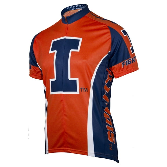 Adrenaline Promotions University of Illinois Bike Jersey (University of Illinois - XXL)