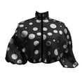 thumbnail image 3 of JIANJIA Womens Coats And Jackets Fashion Polka Dot Print Trendy Casual Stylish Top Autumn Winter Outerwear Outwear, 3 of 3