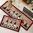 thumbnail image 2 of Twfbrm Christmas Kitchen Rugs and Mats for Floor, Merry Christmas Kitchen Rugs Sets of 2, Memory Foam Kitchen Mats for Floor, Washable Microfiber Christmas Kitchen Carpet Decor 16x24in+16x48in, 2 of 8