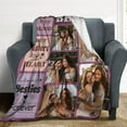 thumbnail image 3 of Custom Blanket Personalized Blanket with Photos Text Gift on Birthday Christmas Customized Picture Throw Blanket for Adult Men Women, 3 of 6
