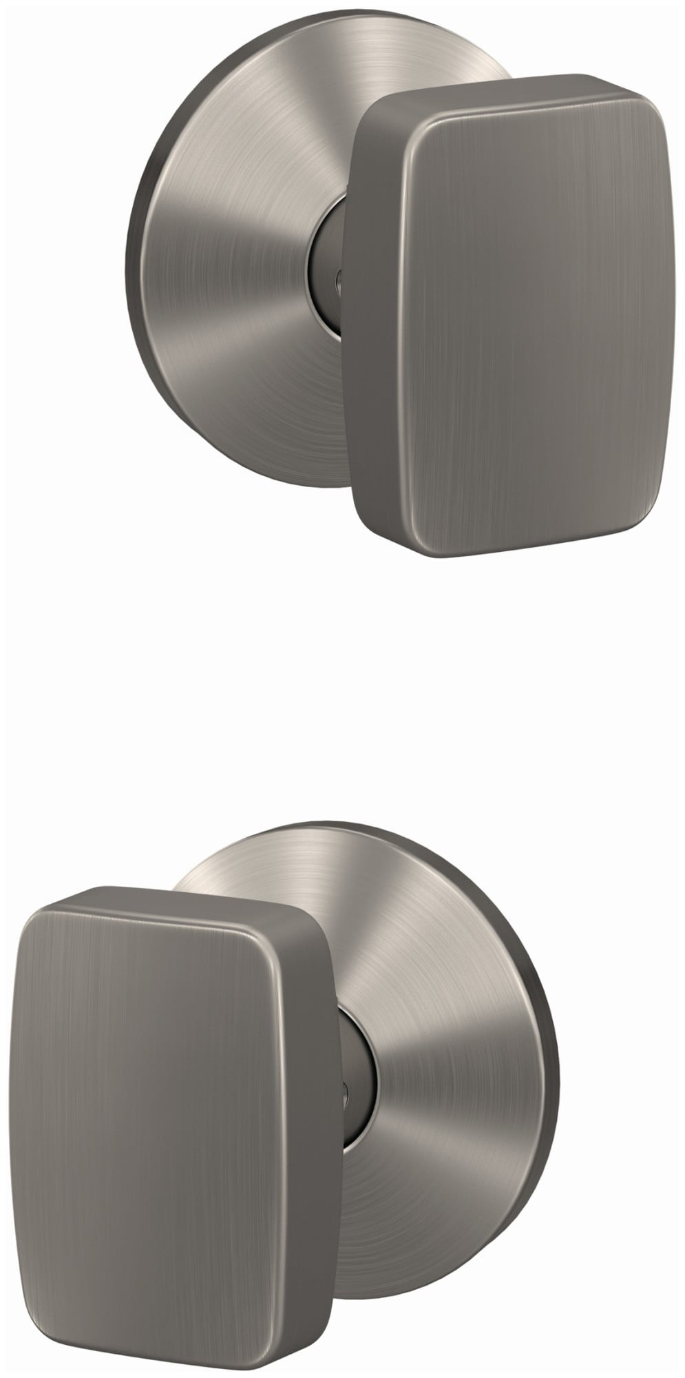 Schlage FC21NIX619KIN Custom Nixon Passage Or Privacy Door Knob Set - Nickel