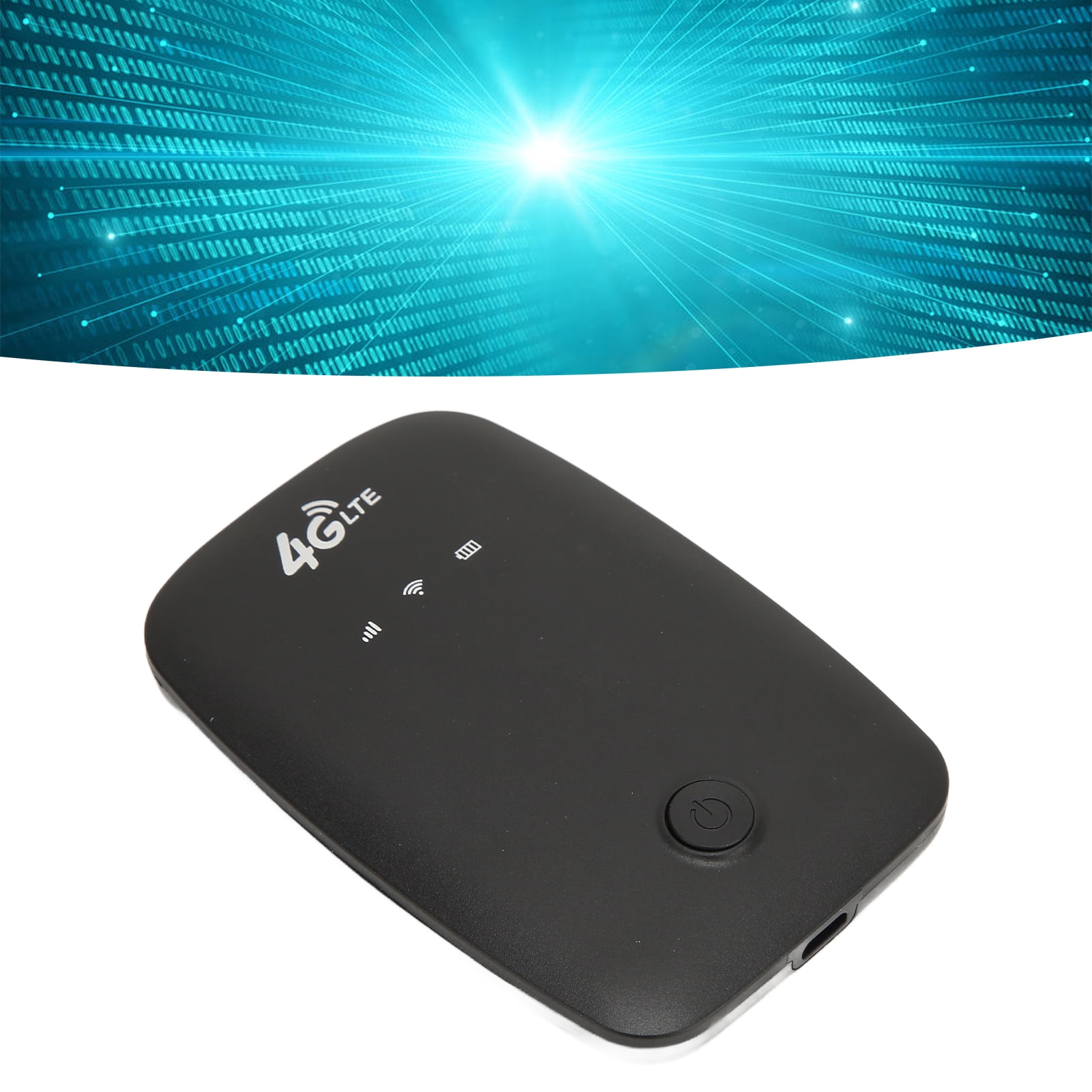 Mobile WiFi Hotspot, SIM Card Slot High Speed Internet Access Portable 4G WiFi Router For Cell Phone