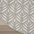 thumbnail image 5 of Nourison Aloha Indoor/Outdoor Grey 7’10” x Round Area Rug (8 Round), 5 of 10