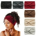 thumbnail image 5 of Womens Yoga Headband Sports Elastic Sweat Wicking Casual Hair Band, 5 of 5
